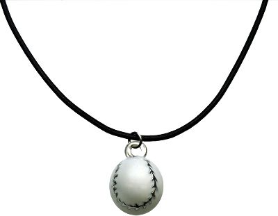 Chalk Talk Baseball Pendant Necklace Baseball Home Baseball Office