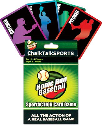 Chalk Talk Home Run Baseball Card Game