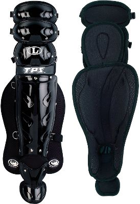 Softball - Louisville BSGS Bionic Fastpitch Leg Guards - Navy Blue - Softball Catcher's Leg Guards
