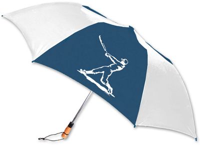 Chalk Talk Navy Baseball Sports Umbrella