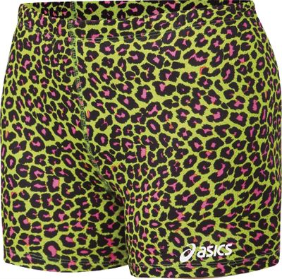 Asics Women's Volleyball Cheetah Shorts - Volleyball Uniform Shorts