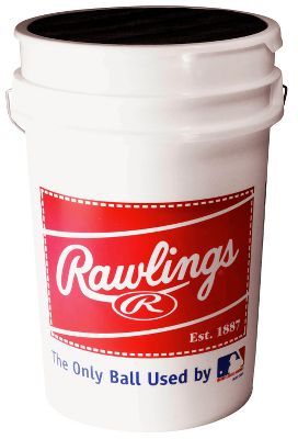Baseball Rawlings 3 dozen Balls with Bucket