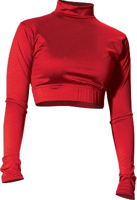 Alleson Athletics Youth Midriff Cheer Top