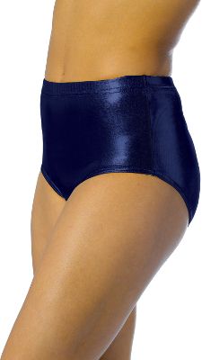 Alleson Athletic Women's Metallic Navy Cheer Briefs