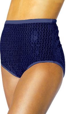 Alleson Athletics Women's Navy Sequin Cheer Briefs