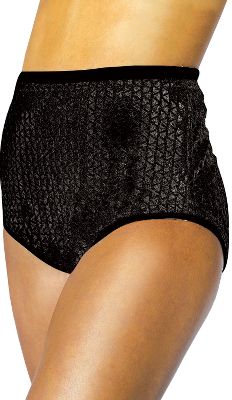 Alleson Athletics Youth Black Sequin Cheer Briefs