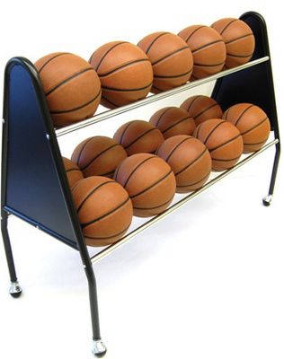 Trigon 2-Tier 15-Ball Cart