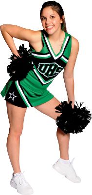 Cheerleading America Custom V-Neck Diamond Cheer Shell
