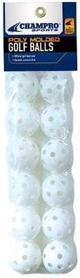Baseball Express Golf Ball Size Poly Balls Dozen