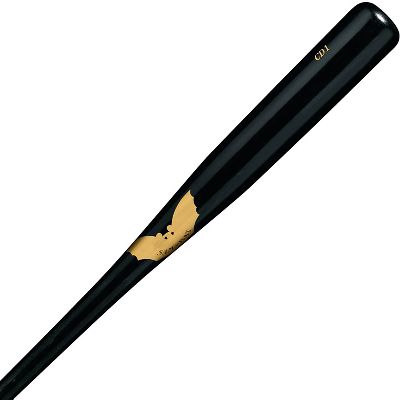 SamBat Hardwood Black Maple Wood Baseball Bat