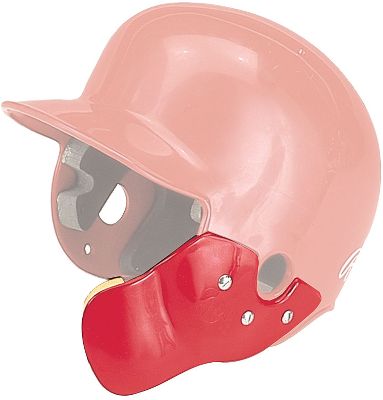 Baseball Markwort C Flap Facial Protection Scarlet Red Left Hand Batter
