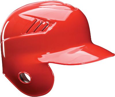 Rawlings Cool Flo Single Right Ear Batting Helmet  -    Scarlet