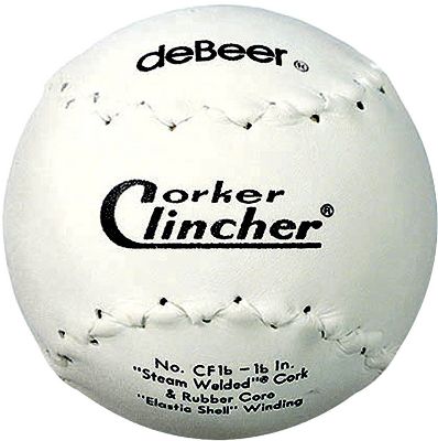 Debeer 16 Clincher Softball Each Baseballs