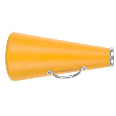 Pepco Poms Sports 13" Cheerleader Megaphone