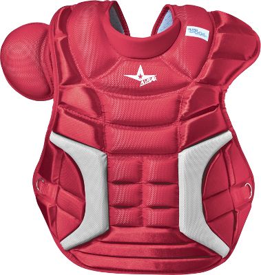 Baseball All Star Pro Ultra Cool Chest Protector Black Gray