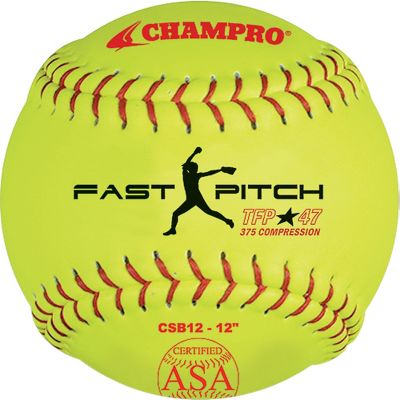 Champro 12" ASA .47 COR Fastpitch Softball