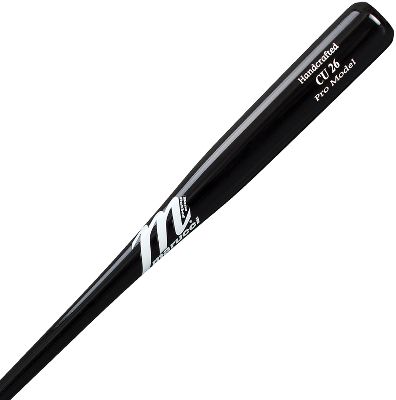 Marucci Pro Maple Solid Black Wood Baseball Bat