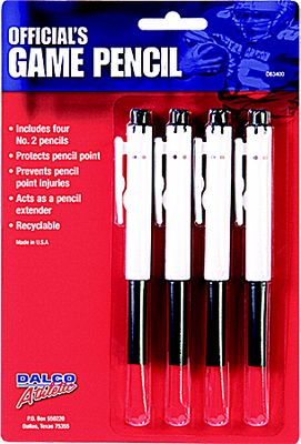 Dalco Football Official's Game Pencils