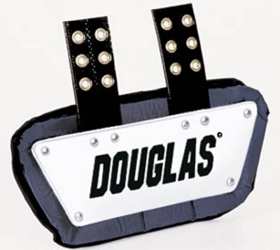 Douglas Football Youth Back Plate