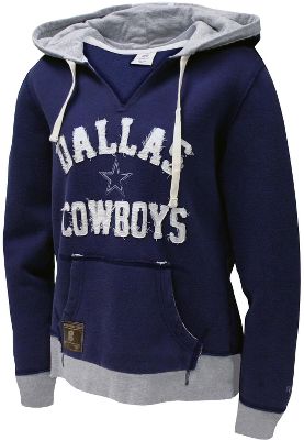 Dallas Cowboys Women's NFL Distressed Hoodie