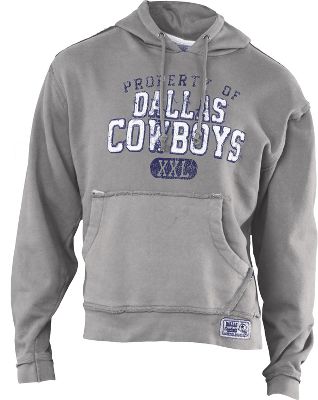 Dallas Cowboys Gridiron Property Grey Fleece Hoodie