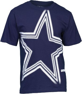 Dallas Cowboys Mens Huge Logo Navy T Shirt NFL Apparel