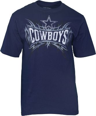 Dallas Cowboys Men's Outlast Navy T-Shirt - NFL T-Shirts & Shorts from Reebok