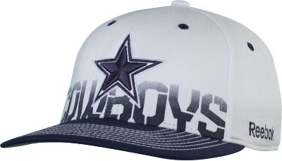 Dallas Cowboys NFL White Sideline Cap - SML/MED - soccer team express fan shop NFL headwear