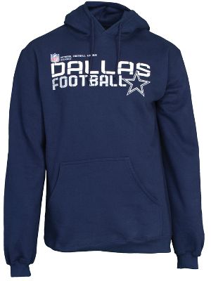 Dallas Cowboys Men's Tacon Navy Hoodie - Outerwear