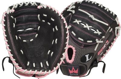 Louisville Youth Diva Series 29 12 Fastpitch Catchers Mitt Throws Left Youth Baseball Gloves