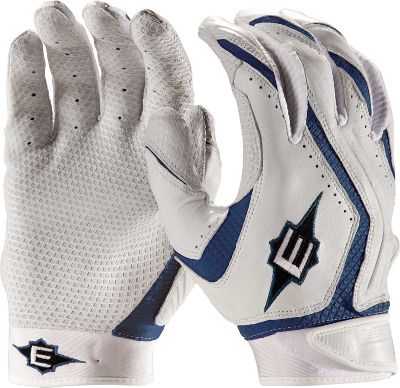 Easton Adult Stealth Speed Wht/Nav Batting Gloves