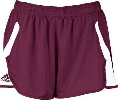 Adidas Women's Maroon Climacool Track & Field Short
