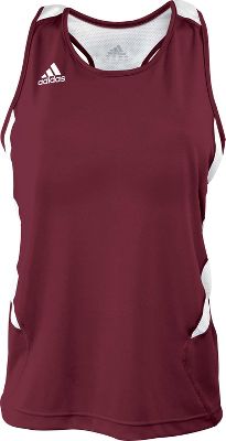 Adidas Women's Maroon Climacool Track & Field Singlet
