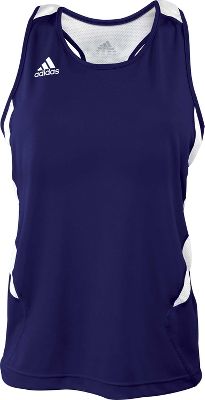 Adidas Women's Navy Climacool Track & Field Singlet