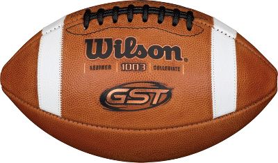 UPC 026388126798 product image for Wilson GST NCAA Leather Game Football | upcitemdb.com