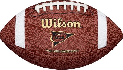 Wilson K2 NCAA Replica Pee Wee Composite Football