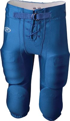 Rawlings Youth Lycra Football Pants with Snaps and Half Belt