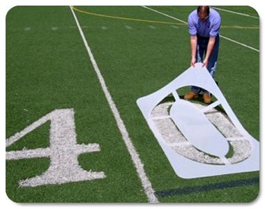 Trigon Football Stencil Kit