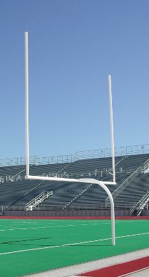 JayPro Official High School White Football Goal Post