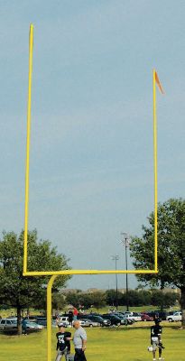 JayPro Official High School Yellow Football Goal Post - Sideline/Field Marking