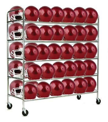 Champion Sports Football Helmet Cart