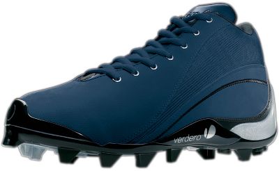 Baseball - Verdero Men's Mid Molded Royal/Silver Baseball Cleats  -