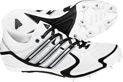 Adidas Men's Edge Arriba White/Alum Track Spikes