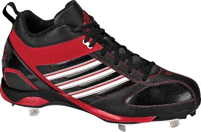Adidas Diamond King Mid Metal Black Baseball Cleats