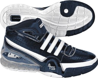 Adidas Bounce Commander Nav/Wht Basketball Shoes