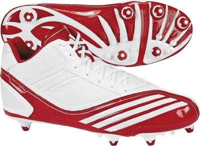 Adidas Scorch Thrill Superfly Wht/Red Mid Detach Cleat