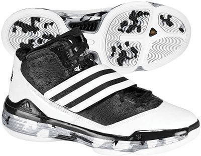Adidas Women's Ace Commander Black/White Basketball Shoes