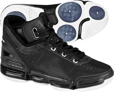 Adidas Women's Heat Check Black/White Basketball Shoes