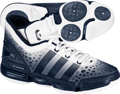 Adidas Women's Heat Check Navy/White Basketball Shoes - Size 13 - Basketball Womens Basketball Shoes