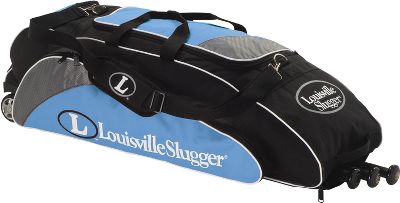 Louisville Slugger Columbia Blue Wheeled Genesis Bag